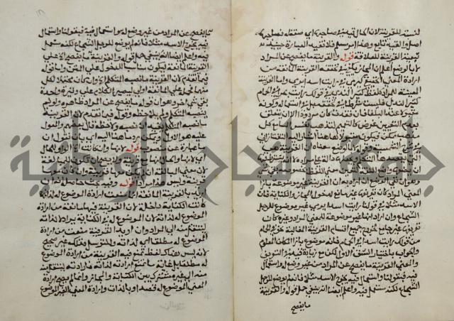 حواشي على عصام الاستعارات