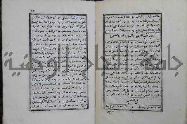مقاصد النحو ( قواعد اللغة )