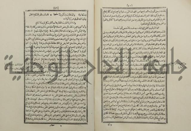 حاشية المجاز