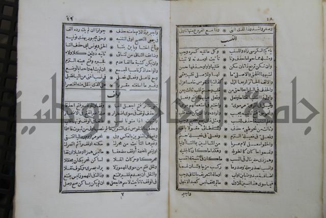 مقاصد النحو ( قواعد اللغة )