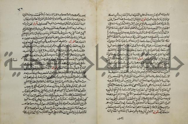 حواشي على عصام الاستعارات