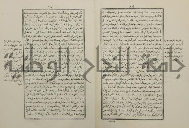 حاشية المجاز