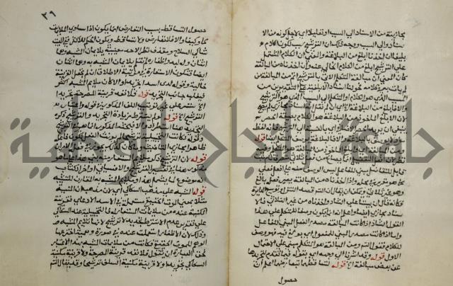 حواشي على عصام الاستعارات