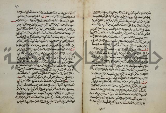 حواشي على عصام الاستعارات