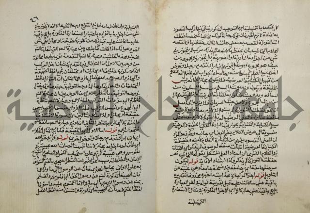 حواشي على عصام الاستعارات