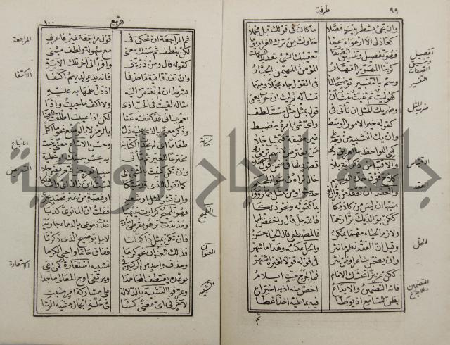 نفحة الأكمام في مثلث الكلام