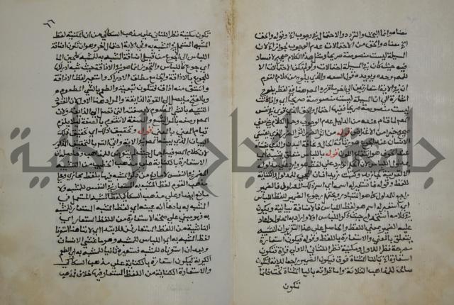 حواشي على عصام الاستعارات