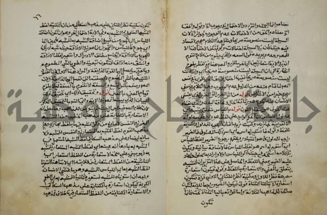 حواشي على عصام الاستعارات