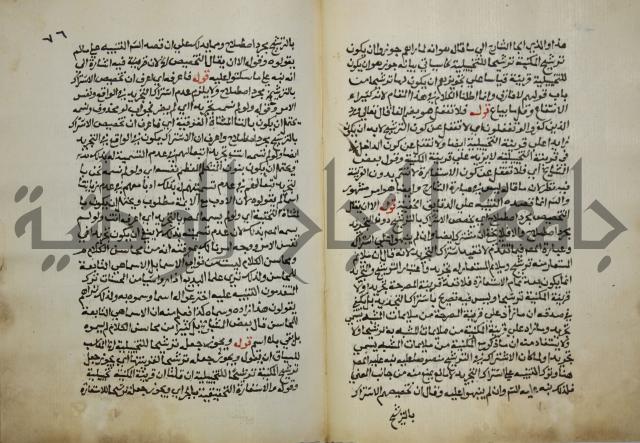 حواشي على عصام الاستعارات