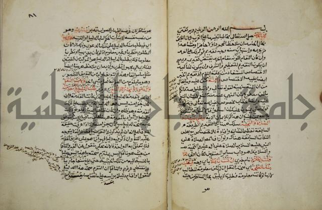 حواشي على عصام الاستعارات