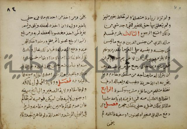 دليل الطالب لنيل المطالب في الفقه على مذهب الامام الاول