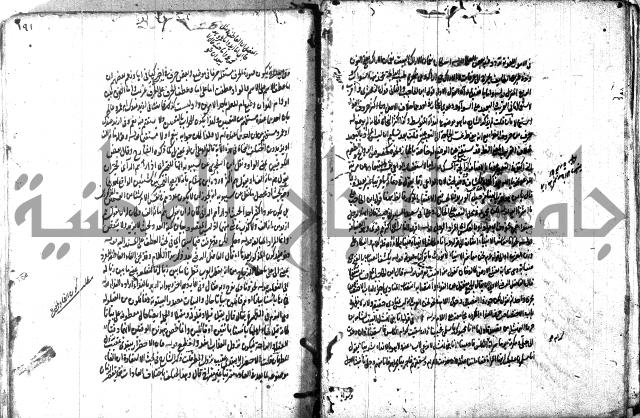 حاشية في المعاني والبيان 