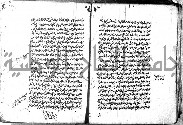 حاشية في المعاني والبيان 