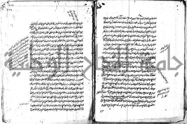 حاشية في المعاني والبيان 