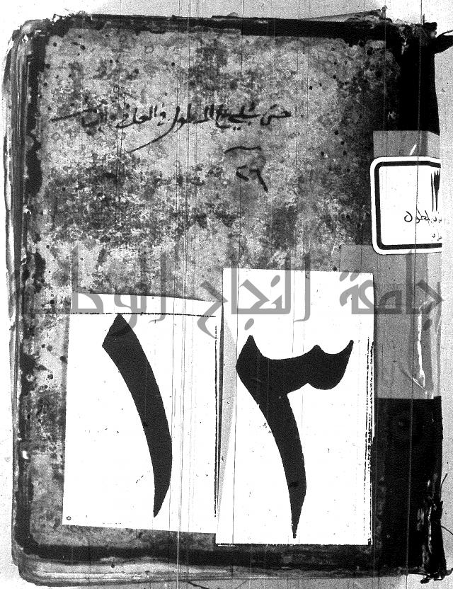 حاشية في المعاني والبيان 