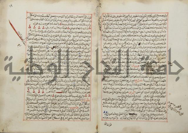 كتاب الفتوحات الالاهية بشرح الاربعين النووية 