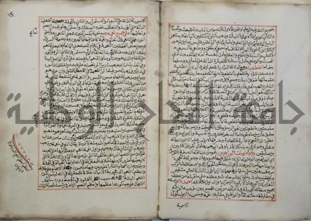 كتاب الفتوحات الالاهية بشرح الاربعين النووية 