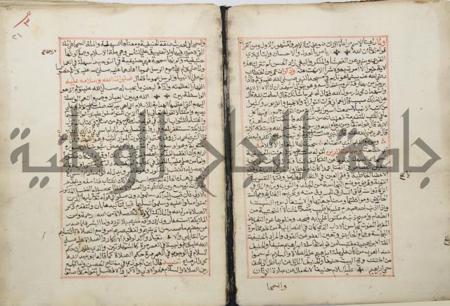 كتاب الفتوحات الالاهية بشرح الاربعين النووية 