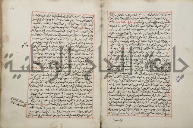 كتاب الفتوحات الالاهية بشرح الاربعين النووية 