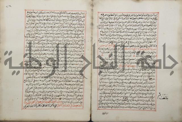 كتاب الفتوحات الالاهية بشرح الاربعين النووية 