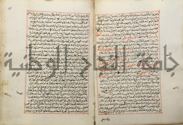 كتاب الفتوحات الالاهية بشرح الاربعين النووية 