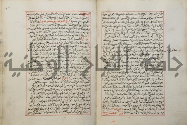 كتاب الفتوحات الالاهية بشرح الاربعين النووية 