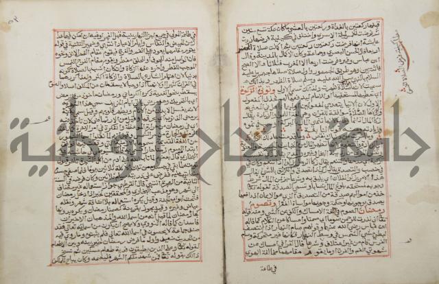 كتاب الفتوحات الالهية بشرح الاربعين النووية 
