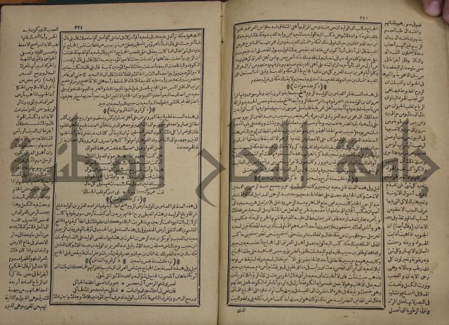 تاريخ الكامل وبهامشه تاريخ مروج الذهب ومعادن الجوهر لامام ابن الحسن بن الحسين المسعود