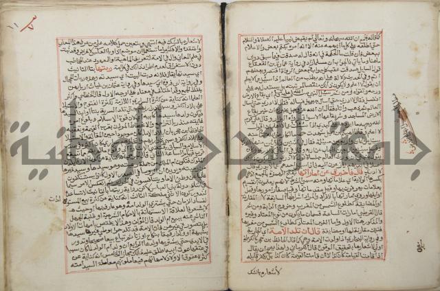 كتاب الفتوحات الالهية بشرح الاربعين النووية 