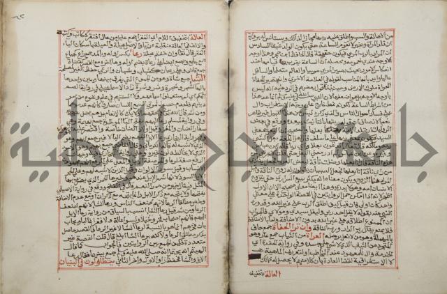 كتاب الفتوحات الالهية بشرح الاربعين النووية 