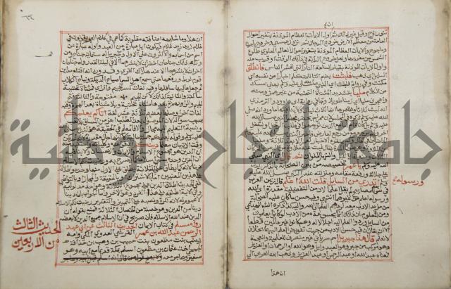 كتاب الفتوحات الالهية بشرح الاربعين النووية 