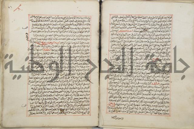 كتاب الفتوحات الالهية بشرح الاربعين النووية 