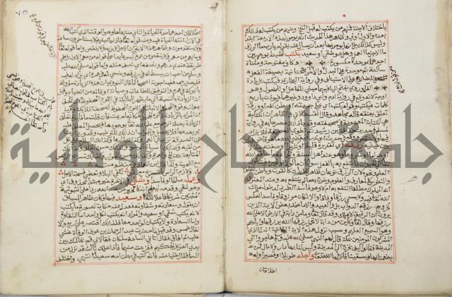 كتاب الفتوحات الالهية بشرح الاربعين النووية 
