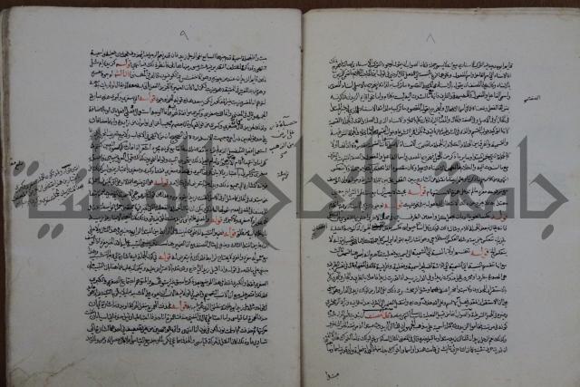 حاشية احمد الزرقاني المعروف بابن فجلة على القواعد وشرحها  