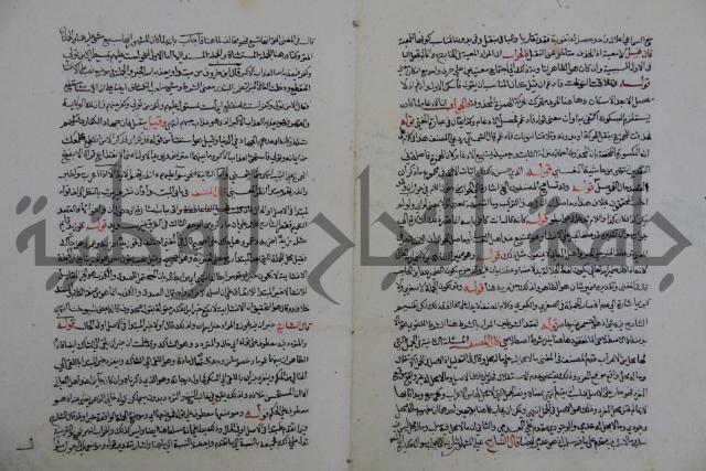 حاشية احمد الزرقاني المعروف بابن فجلة على القواعد وشرحها  