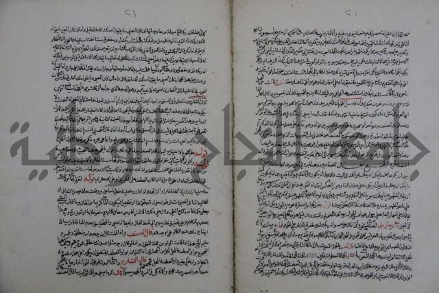 حاشية احمد الزرقاني المعروف بابن فجلة على القواعد وشرحها  