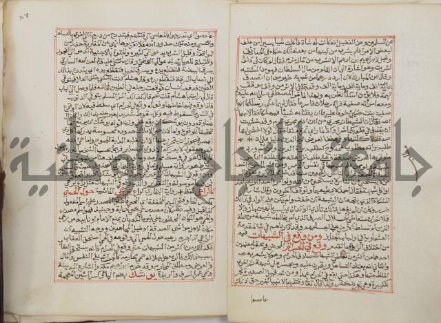 كتاب الفتوحات الالهية بشرح الاربعين النووية 