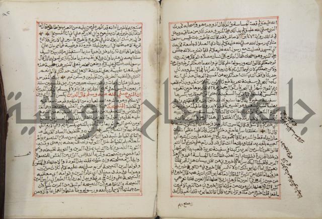 كتاب الفتوحات الالهية بشرح الاربعين النووية 