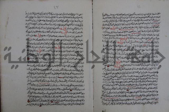 حاشية احمد الزرقاني المعروف بابن فجلة على القواعد وشرحها  