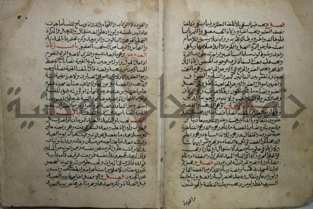 مختصر في الفقة على مذهب الإمام أحمد