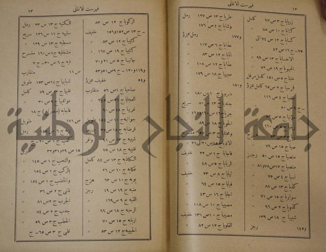 الاغاني