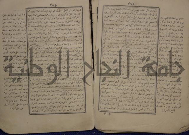 نتائج الافكار على المتن المسمى باظهار الاسرار