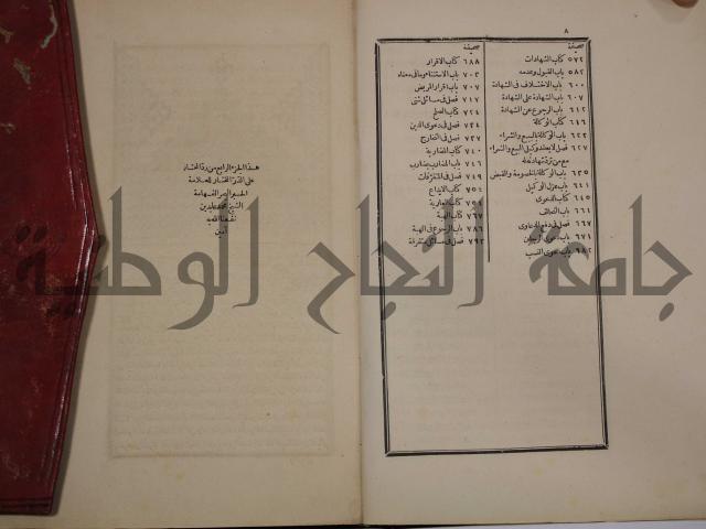 حاشية رد المحتار الدر على المختار شرح تنوير الابصار في فقه مذهب الامام ابي حنيفة النعمان