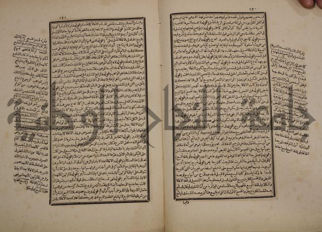 حاشية رد المحتار الدر على المختار شرح تنوير الابصار في فقه مذهب الامام ابي حنيفة النعمان