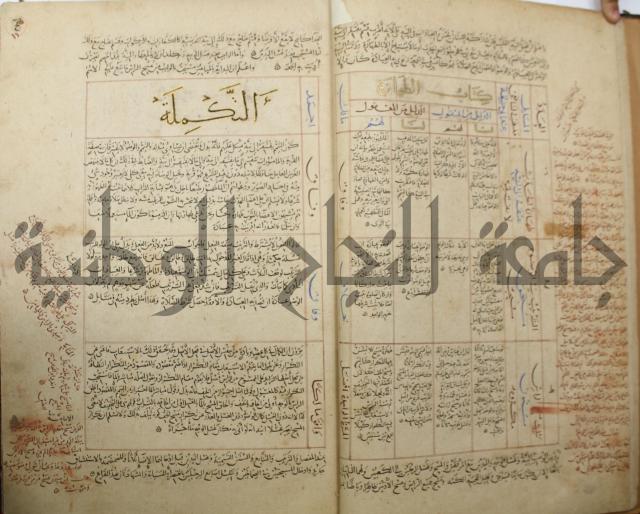 تقويم النظر لإبن الدهان