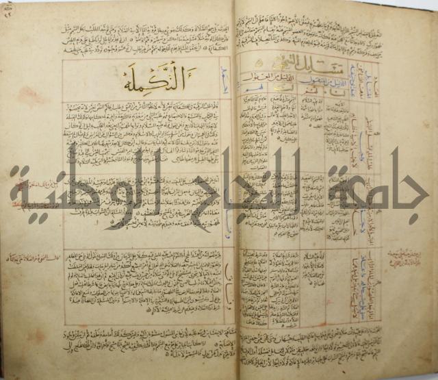 تقويم النظر لإبن الدهان