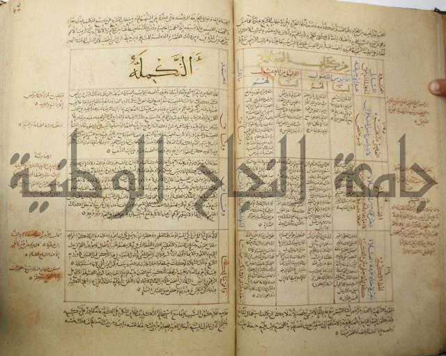 تقويم النظر لإبن الدهان