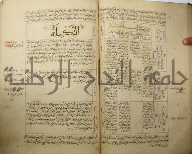 تقويم النظر لإبن الدهان