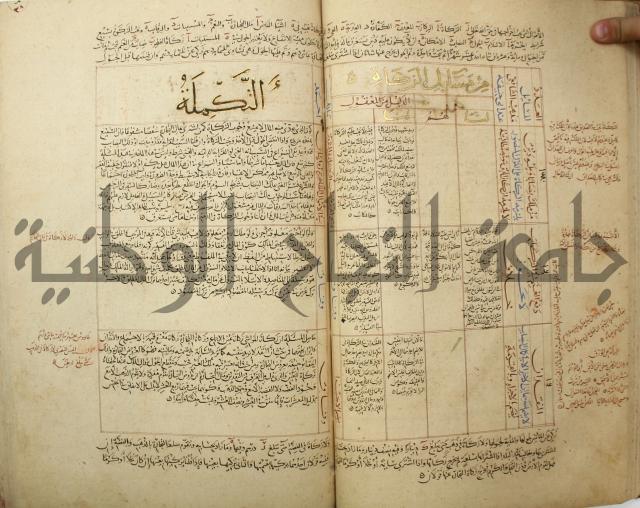 تقويم النظر لإبن الدهان