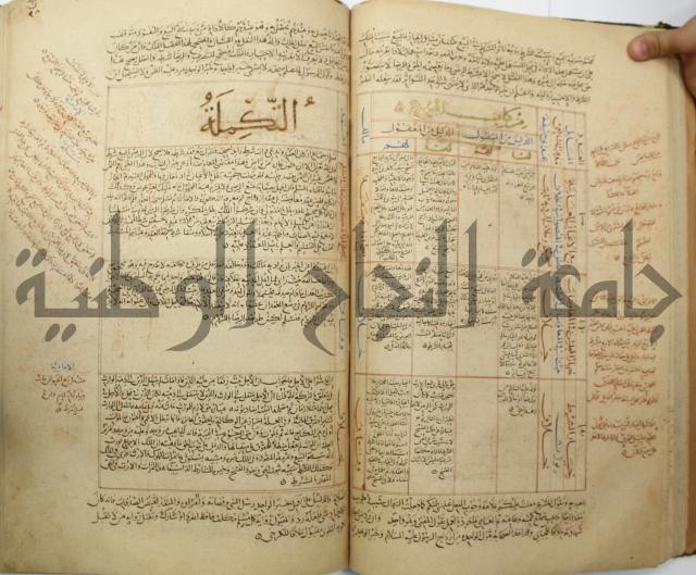 تقويم النظر لإبن الدهان